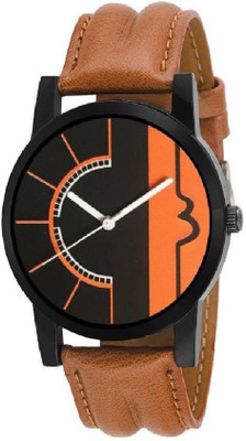 

Spiry nm-13 Black Dial Leather Watch - For Men