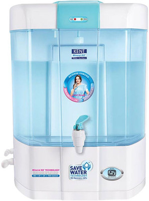 

Kent 11002 8 L RO + UV + UF Water Purifier(blue and white)