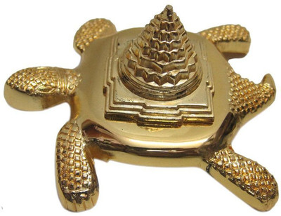 NITIN COLLECTION meru tortoise shri yantra Brass Yantra