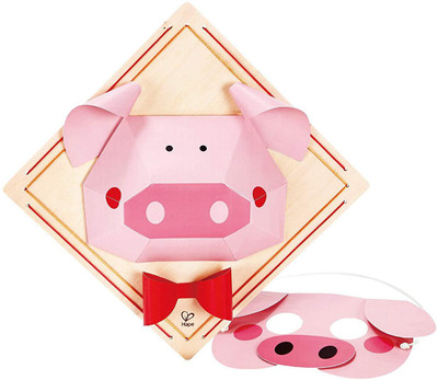 

Hape Crafts - Piggy Mode Playset