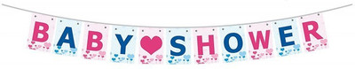 

Theme My Party Baby Shower Banner Banner(10 ft, Pack of 1)