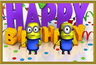 

MADISON AVENUE Happy Birthday Party Banner(6 ft, Pack of 1)