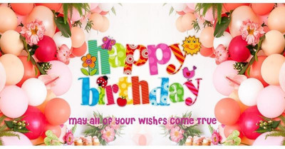 

MADISON AVENUE Happy Birthday Party Banner(6 ft, Pack of 1)