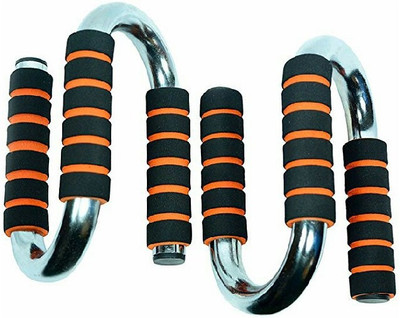 

sonico s shape Push-up Bar(Black, Blue), Steel