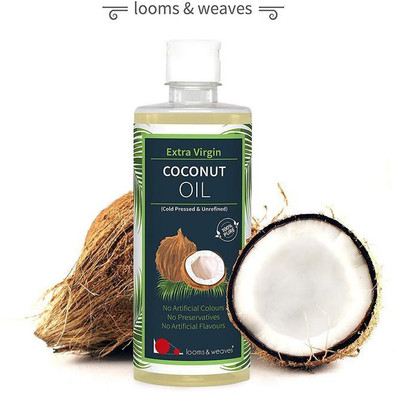 

looms & weaves Extra Virgin Coconut Oil - 500 ml(500 ml)