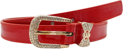 

Baluchi Women Party, Casual Red Artificial Leather Belt