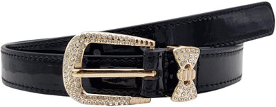 

Baluchi Women Party, Casual Black Artificial Leather Belt