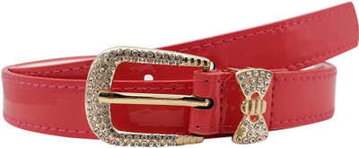 

Baluchi Women Party, Casual Pink Artificial Leather Belt, Peach