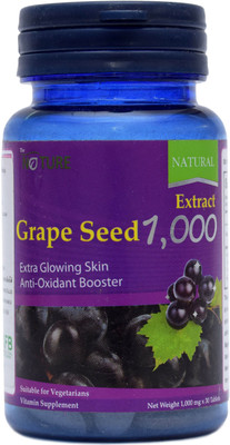 

natural The Nature Grape Seed Extract 1000 Mg Extra Glowing Skin(30 g)