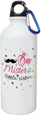

SKY TRENDS Printed Shipper Bottle for Brother||Sister for Rakshabandhan, Anniversary, Birthday 600 ml Sipper(Pack of 1, Multicolor)