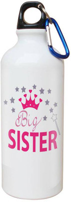 

SKY TRENDS Printed Shipper Bottle for Brother||Sister for Rakshabandhan, Anniversary, Birthday 600 ml Sipper(Pack of 1, Multicolor)