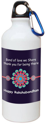 

SKY TRENDS Printed Shipper Bottle for Brother||Sister for Rakshabandhan, Anniversary, Birthday 600 ml Sipper(Pack of 1, Multicolor)