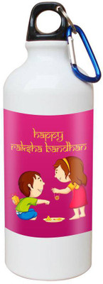 

SKY TRENDS Printed Shipper Bottle for Brother||Sister for Rakshabandhan, Anniversary, Birthday 600 ml Sipper(Pack of 1, Multicolor)