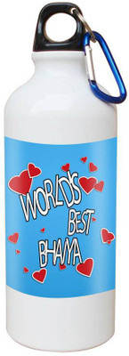 

SKY TRENDS Printed Shipper Bottle for Brother||Sister for Rakshabandhan, Anniversary, Birthday 600 ml Sipper(Pack of 1, Multicolor)