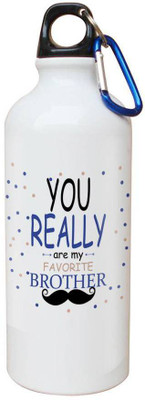 

SKY TRENDS Printed Shipper Bottle for Brother||Sister for Rakshabandhan, Anniversary, Birthday 600 ml Sipper(Pack of 1, Multicolor)