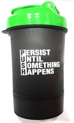 

Day 2 Day Shakers_BG 500 ml Shaker(Pack of 1, Multicolor), Green black