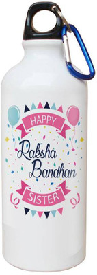 

SKY TRENDS Printed Shipper Bottle for Brother||Sister for Rakshabandhan, Anniversary, Birthday 600 ml Sipper(Pack of 1, Multicolor)