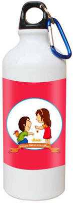 

SKY TRENDS Printed Shipper Bottle for Brother||Sister for Rakshabandhan, Anniversary, Birthday 600 ml Sipper(Pack of 1, Multicolor)