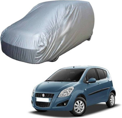 ask Car Cover For Maruti Suzuki Ritz (Without Mirror Pockets)(Silver)