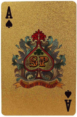 

QUINERGYS ™ Artisan Playing Cards(Warm Gold)