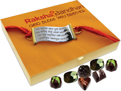 

Chocholik Rakshabandhan Gift Box - God Bless You Brother - 20pc Truffles(240 g)