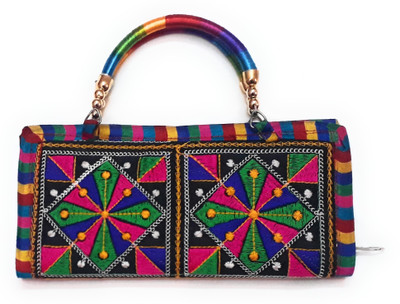 

Unique Fashion Casual, Party Blue, Multicolor Clutch