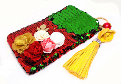 

Fully Casual, Party, Formal Multicolor Clutch