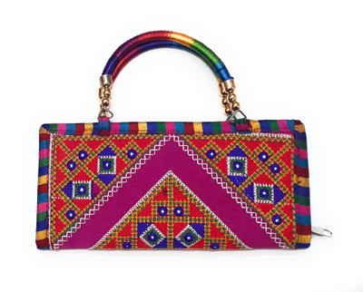 

Unique Fashion Casual, Party Pink, Multicolor Clutch, Multicolor;pink