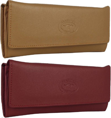 

Landloper Casual, Party Beige, Maroon Clutch
