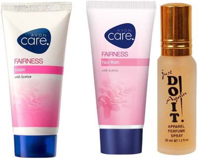 

Avon Anew Fairness Cream (50 g) & one fairness Face Wash (50 g) & one do it perfume 30 ml(Set of 3)