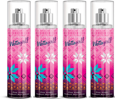 

Layer shot Pink angel Deodorant Spray - For Girls(540 ml, Pack of 4)