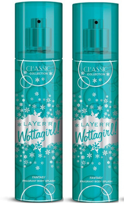 

Layer shot Fantasy Deodorant Spray - For Girls(270 ml, Pack of 2)