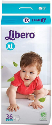 

Libero Open Diaper Extra large (XL) Size (36 count ) - XL