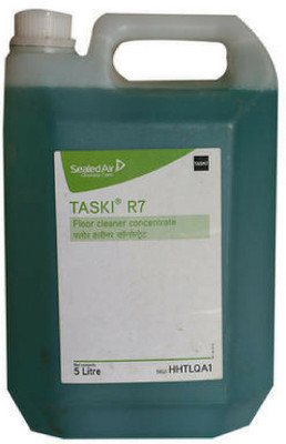 

Taski R7 Floor Cleaner Concentrate 5ltr Dish Cleaning Gel(Pleasant Room Care fragrance.)