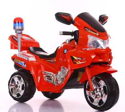 

Toy House 3-Wheel Captain's Rechargeable for kids (2 to 6 yrs) Bike Battery Operated Ride On(Red)