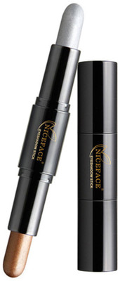 

Nice Face Double Heads Eye Shadow Stick Glitter Concealer Pen Waterproof Eye Shadow Pencil Easy To Wear Eyes Makeup, Soft and highly pigmented formula helps to create endless eye makeup. 5 g(Old Copper, Oslo Gray)