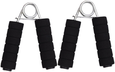 

GOCART Hand Grip Strengthener Set 2 Pack - Soft Foam Hand Exerciser, Finger Gripper, Hand Grippers Perfect for Increasing Wrist and Finger Strength in Black Color Hand Grip/Fitness Grip(Black)