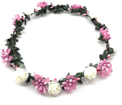 

Gifts Bouquet Floral Tiara Tiara Head Band(Multicolor)