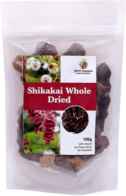 

Jioo Organics Shikakai Whole Dried,Sabut Shikakai, Acacia Concinna(100 g)
