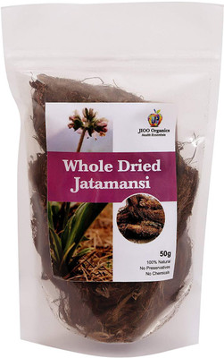 

Jioo Organics Whole Dried Jatamansi Root,Musk Root,Spikenard(50 g)