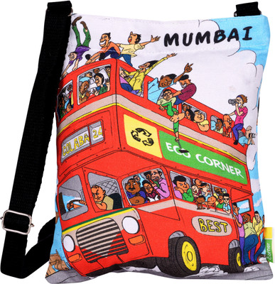 

Eco Corner Sling Bag(Multicolor)
