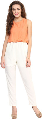 

Uptownie Lite Solid Women's Jumpsuit, Orange