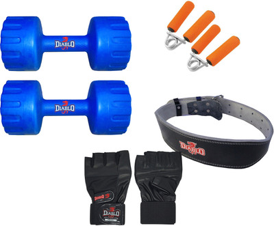 

DIABLO PVC Dumbbell Pair Of 5 KG Gym & Fitness Kit