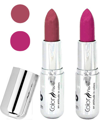 

Color Fever Long last soft shine lipstick A96(pink-dark purple, 8 g)