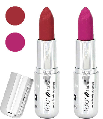 

Color Fever Long last soft shine lipstick A228(dark red-dark purple, 11 g)