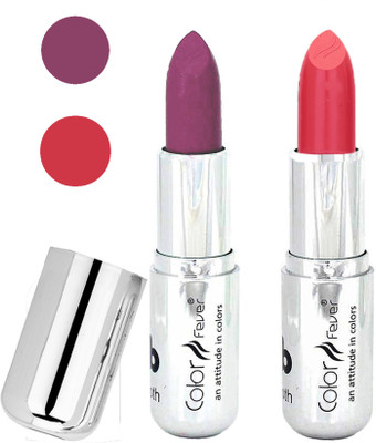 

Color Fever Long last soft shine lipstick A62(light purple-brick orange, 8 g)