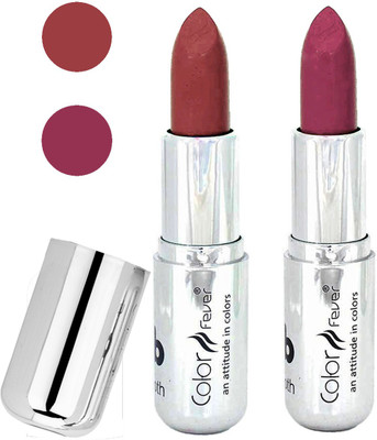 

Color Fever Long last soft shine lipstick A27(mauve-plum, 8 g)