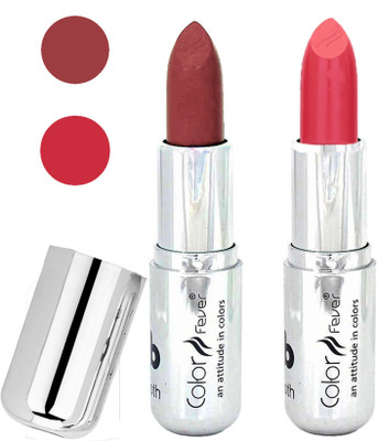 

Color Fever Long last soft shine lipstick A42(mauve-brick orange, 8 g)