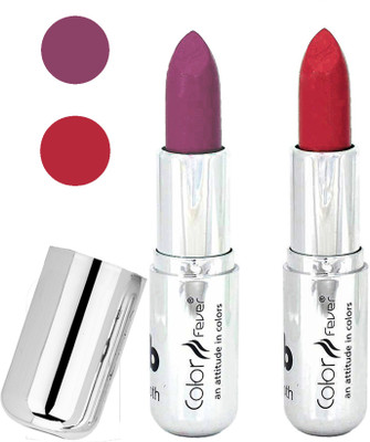 

Color Fever Long last soft shine lipstick A51(light purple-red, 8 g)