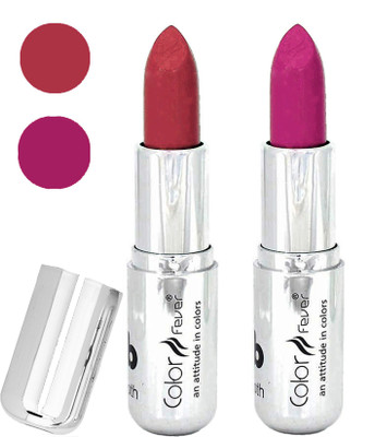 

Color Fever Long last soft shine lipstick A221(brick red-dark purple, 8 g)